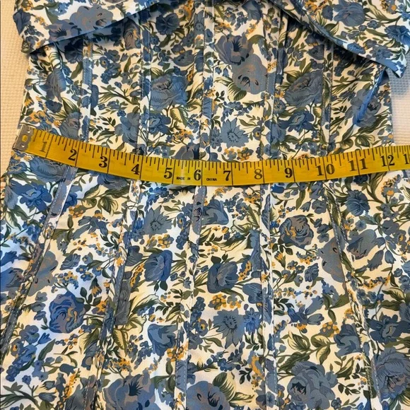 Lavish Alice Floral Print Ballom Sleeves Mini Dress Size 4 NWT - Picture 9 of 15